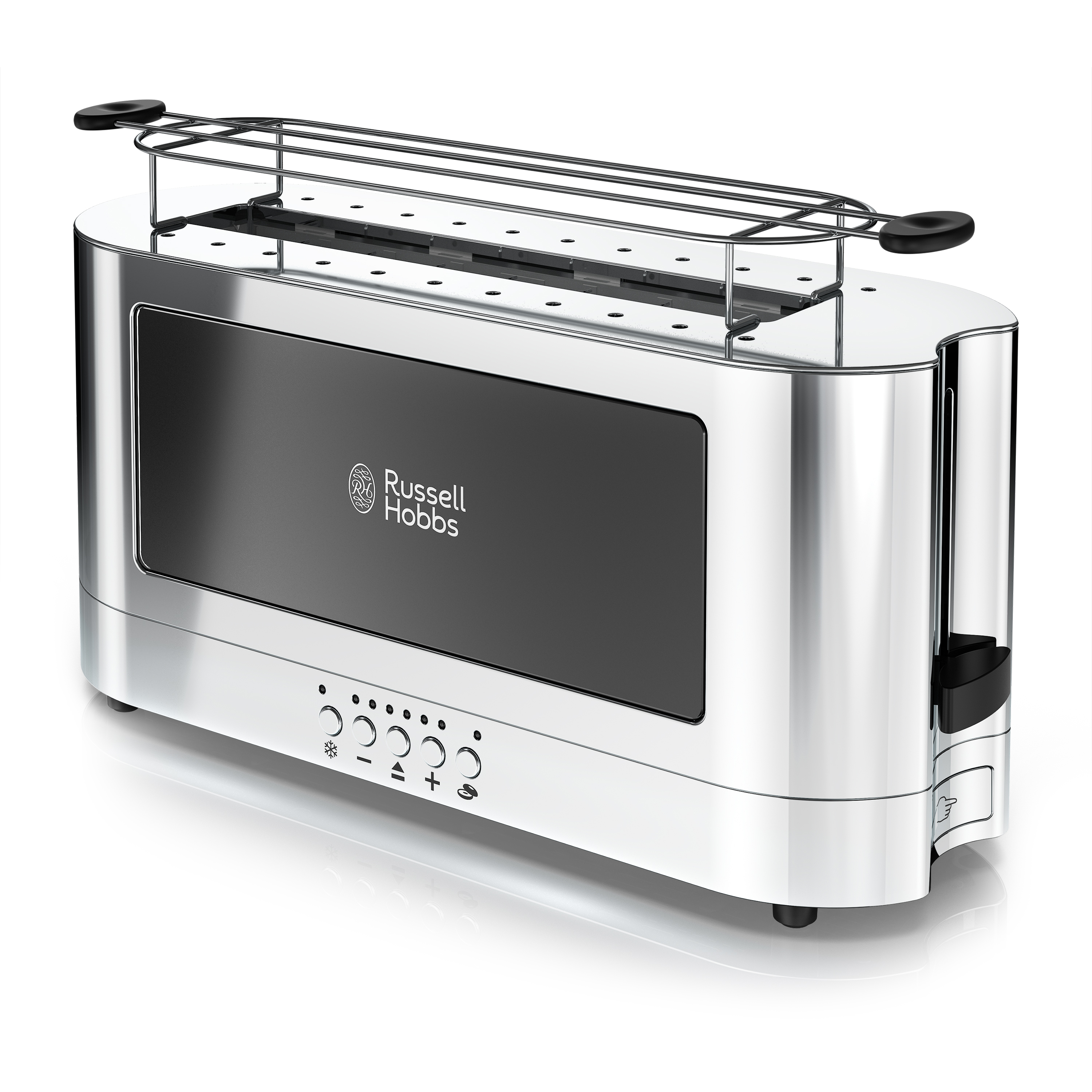 Russell hobbs glass best sale toaster